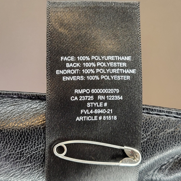 Aritzia Wilfred Melina Faux Leather Pant size 2 - Picture 6 of 6